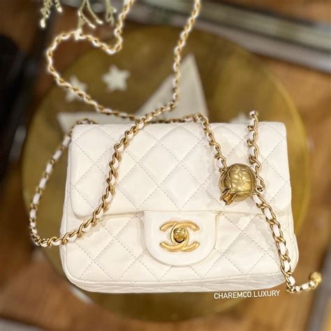 chanel mini square gold ball|chanel mini flap bag sale.